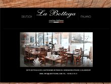 Tablet Screenshot of labottegakl.com